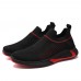 Men Breathable Mesh Soft Non-Slip Slip-On Casual Running Fitness Sneakers