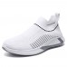 Men Breathable Mesh Soft Non-Slip Slip-On Casual Running Fitness Sneakers