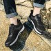 Men Mesh Breathable Non-slip Soft Outdoor Hiking Shoes