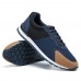 Men Colorblock Mesh Splicing Breathable Sports Casual Forrest Sneakers