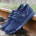 Men Breathable Soft Sole Comfy Non Slip Lightweight Old Peking Casual Cloth Shoes