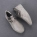 Men Comfy Micorifber Leather Non Slip Soft Sole Low Top Casual Sneakers