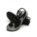 Sandals - Women Flat Sandals Rome Style Flip Flops Cross Weaving Straps Low Heels Ladies Beach Summer Shoes