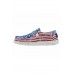 Men's Shoes - Multicolor Men's American Flag Casual Shoes